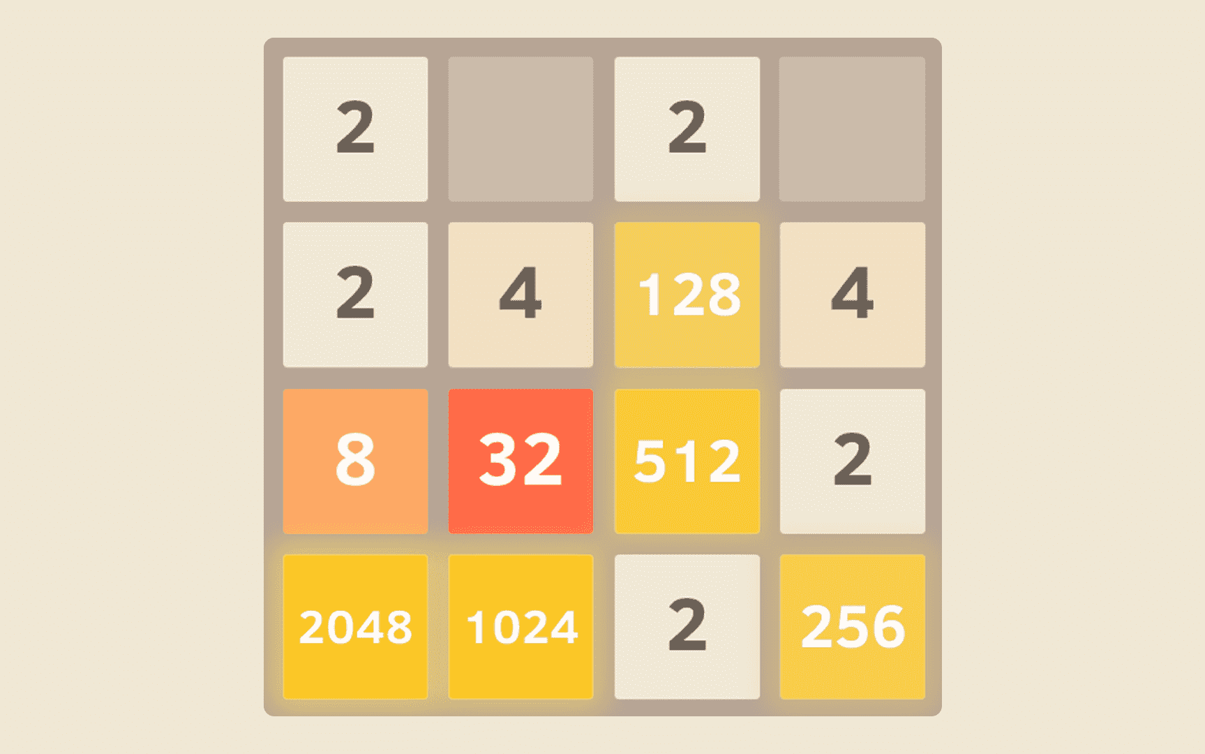 2048 Preview Screenshot